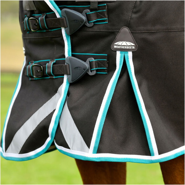 Weatherbeeta Comfitec Ultra Comfi Detach-A-Neck Medium / Lite Turnout Rug 1026462 - Charcoal
